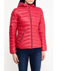 Женская красная куртка-пуховик от Gas