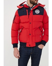 Мужская красная куртка-пуховик от Geographical Norway
