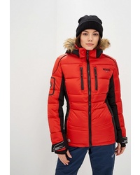 Женская красная куртка-пуховик от Geographical Norway