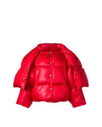 Женская красная куртка-пуховик от Hache