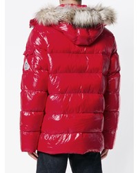 Мужская красная куртка-пуховик от Pyrenex