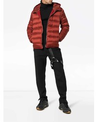 Мужская красная куртка-пуховик от Ten C