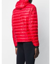 Мужская красная куртка-пуховик от Moncler