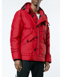 Мужская красная куртка-пуховик от Givenchy