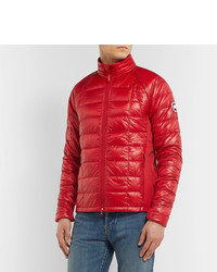 Мужская красная куртка-пуховик от Canada Goose