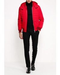 Мужская красная куртка-пуховик от Iceberg