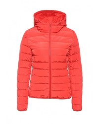 Женская красная куртка-пуховик от Jacqueline De Yong