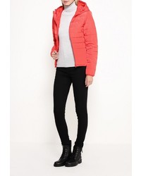 Женская красная куртка-пуховик от Jacqueline De Yong