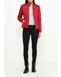 Женская красная куртка-пуховик от Jennyfer
