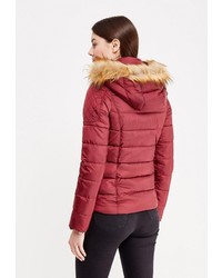 Женская красная куртка-пуховик от Jennyfer