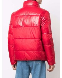 Мужская красная куртка-пуховик от Calvin Klein Jeans