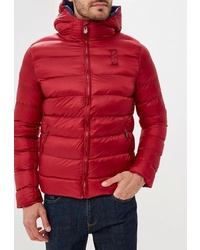 Мужская красная куртка-пуховик от M&2