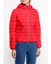 Женская красная куртка-пуховик от Minority