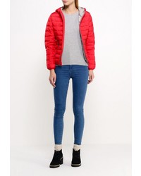 Женская красная куртка-пуховик от Minority