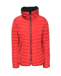Женская красная куртка-пуховик от QED London