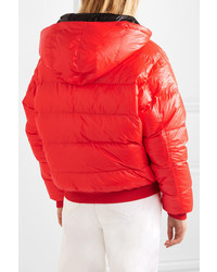 Женская красная куртка-пуховик от Brumal