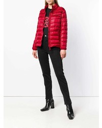Женская красная куртка-пуховик от Twin-Set