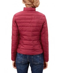 Женская красная куртка-пуховик от s.Oliver