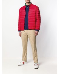 Мужская красная куртка-пуховик от Polo Ralph Lauren
