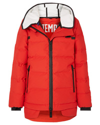 Женская красная куртка-пуховик от TEMPLA