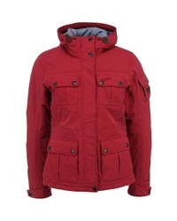 Женская красная куртка-пуховик от Tenson
