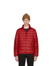 Мужская красная куртка-пуховик от The Very Warm