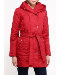 Женская красная куртка-пуховик от Tom Farr