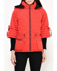 Женская красная куртка-пуховик от Tom Farr