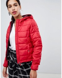 Женская красная куртка-пуховик от Vero Moda