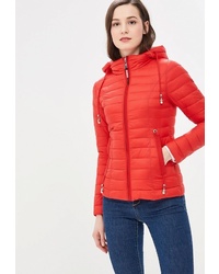 Женская красная куртка-пуховик от Winterra
