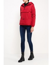 Женская красная куртка-пуховик от Z-Design