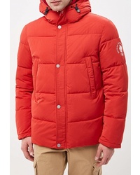 Мужская красная куртка-пуховик от Zasport