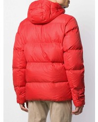 Мужская красная куртка-пуховик от Tommy Jeans