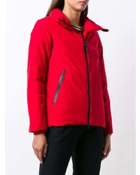 Женская красная куртка-пуховик от Woolrich