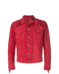 Мужская красная куртка-рубашка от Blood Brother