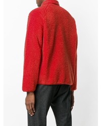 Мужская красная куртка-рубашка от YMC