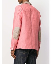 Мужская красная куртка-рубашка от Junya Watanabe MAN