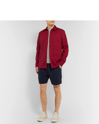Мужская красная куртка-рубашка от Aspesi