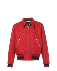 Мужская красная куртка-рубашка от Givenchy