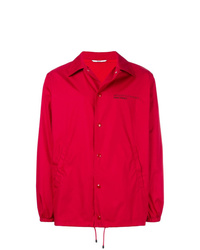 Мужская красная куртка-рубашка от Valentino