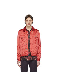 Красная куртка харрингтон от Paul Smith