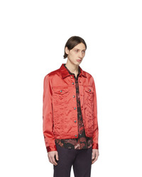 Красная куртка харрингтон от Paul Smith