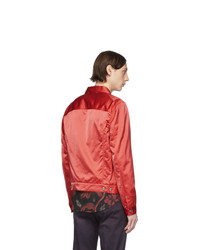 Красная куртка харрингтон от Paul Smith