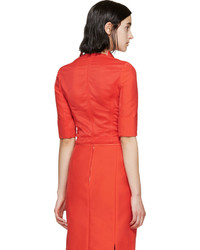 Женская красная куртка от Nina Ricci
