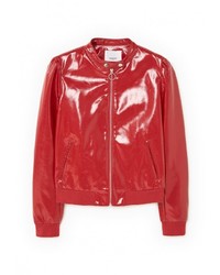 Женская красная куртка от Mango