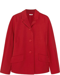Женская красная куртка от Miu Miu