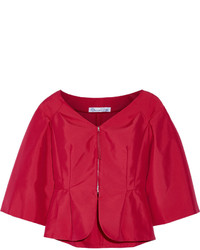 Женская красная куртка от Oscar de la Renta