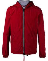 Мужская красная легкая стеганая куртка от Duvetica