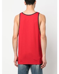 Мужская красная майка с принтом от DSQUARED2