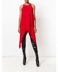 Женская красная майка от Gareth Pugh